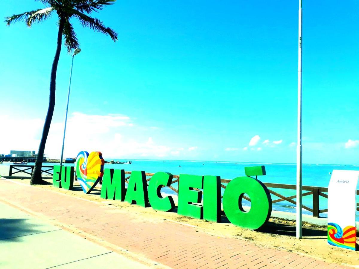 Apart Verdemar Premium Ponta Verde 3 quartos a 120 m do mar e prox a Feirinha Maceió Exterior foto