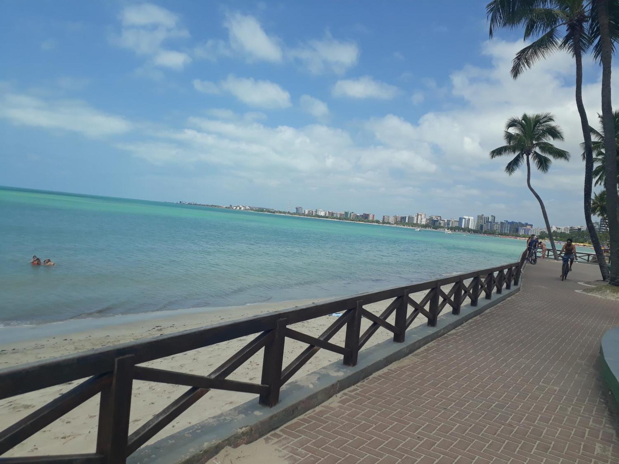 Apart Verdemar Premium Ponta Verde 3 quartos a 120 m do mar e prox a Feirinha Maceió Exterior foto